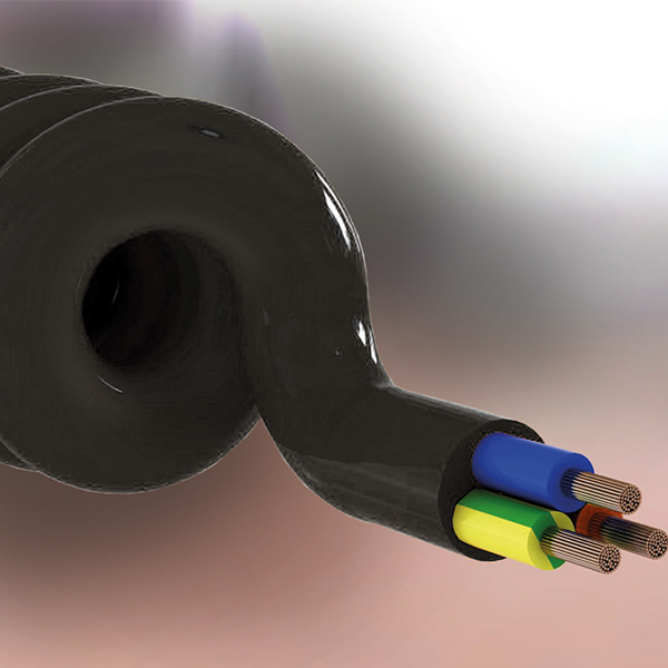 Spirálované kabely ze Semoflex® PVC/PUR