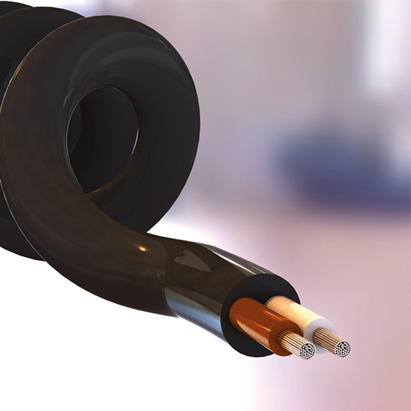 Spirálované kabely ze Semoflex® Elektronik nestíněné