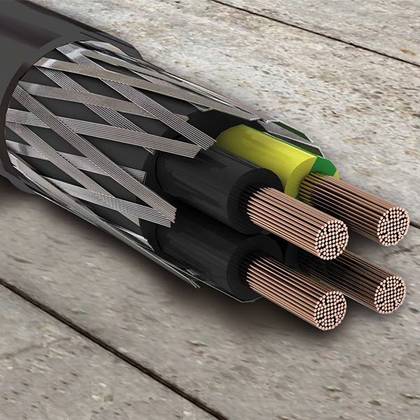 Produktbild Standardleitungen HYSLYCY 0,6 1kV schwarz